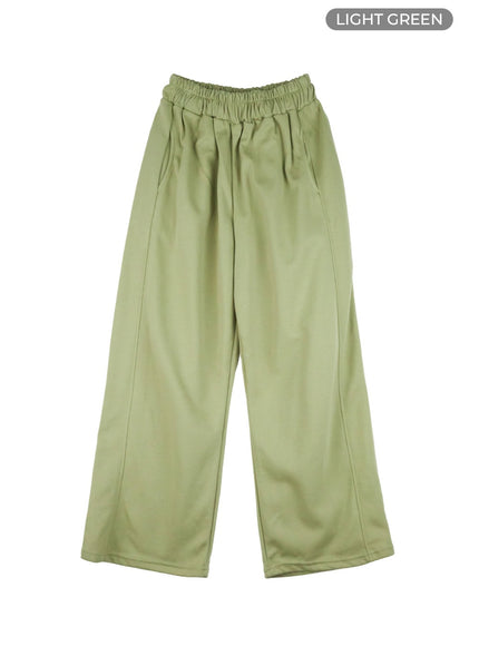 cozy-fit-banded-sweatpants-ol401 / Light green