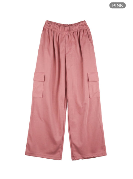 cargo-sweatpants-ol408 / Pink