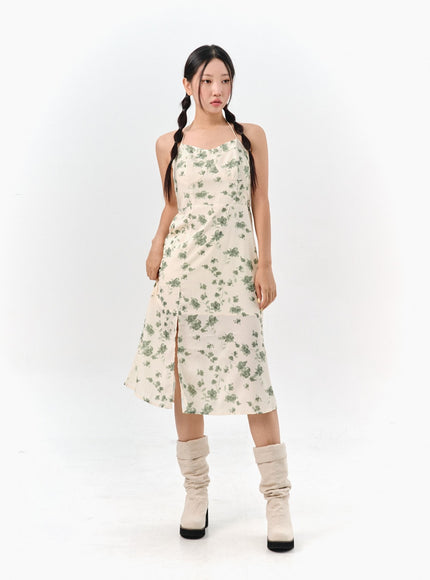 sleeveless-floral-halter-dress-is304