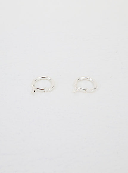 Simple Ring Earrings CA310